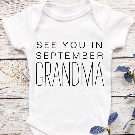 Body Nouveau grand-mère Faire-part de grossesse personn