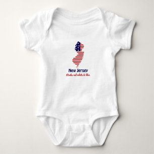 Body Nouveau Jersey Rocks Rouge Blanc & Bleu Infant Ram