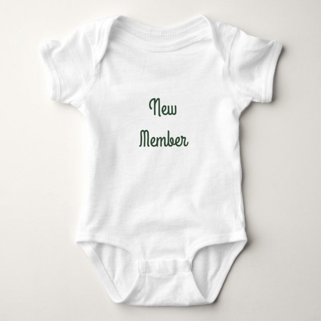 Body Nouveau membre Vêtements bébé (Devant)