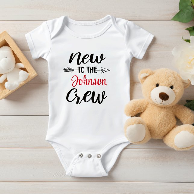 Body Nouveau Personnalisé À L'Équipage, Cadeau Baby sho (Créateur téléchargé)