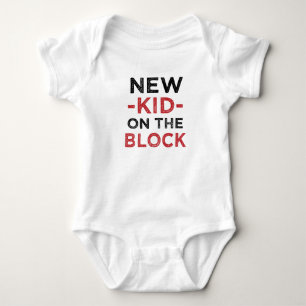Body Nouvel enfant sur chemise drôle de bébé de bloc la