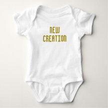 Nouvelle Création - Bébé Boy Bodysuit Gold