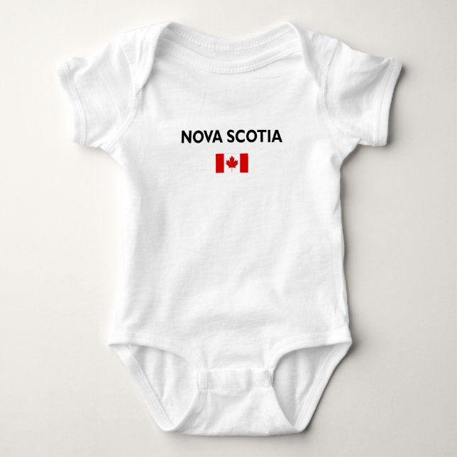 Body Nouvelle-Écosse Canada Drapeau canadien couleur cl (Devant)
