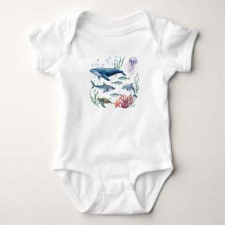 Body Ocean Animals Baby, Summer Sea Life Baby 