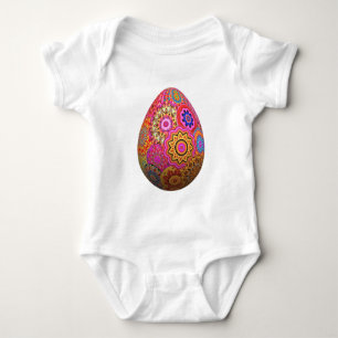 Body OEuf de Pâques aux motifs colorés