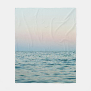 BODY OF WATER AT BLUE HOUR FLEECEDECKE