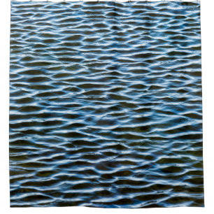 Body of water during daytime duschvorhang