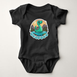 Body Ogopogo vert mignon Monster du lac Okanagan