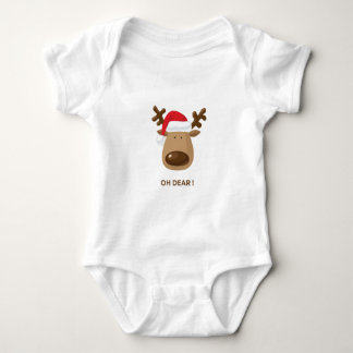 Body Oh Dear! Funny Reindeer Holiday Gift for moms