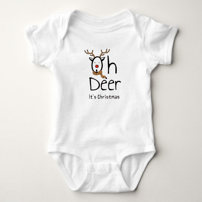 Body Oh Deer C'est Noël T-shirt (Devant)
