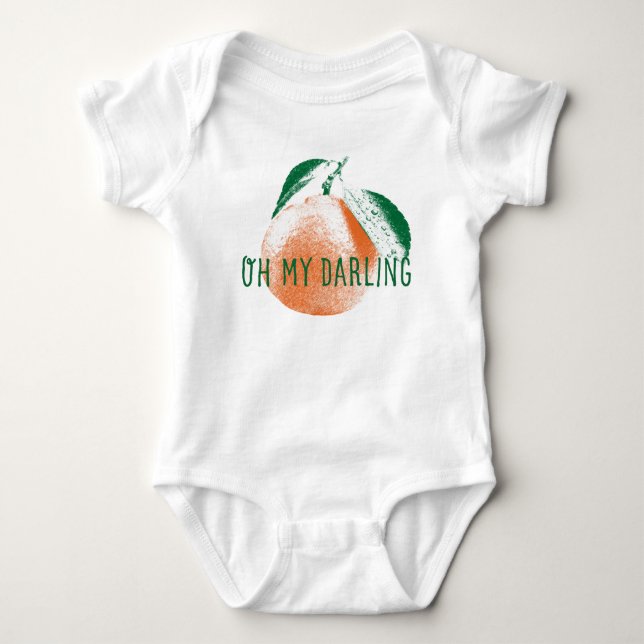 Body Oh Mon Cher Clémentine Baby Un Pièce Bodysuit (Devant)