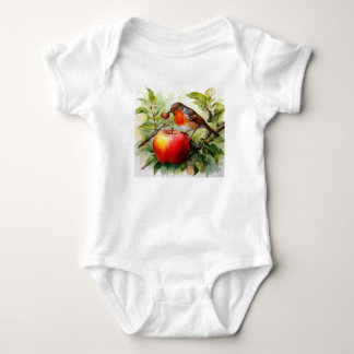 Body Oiseau Fantaisiste et Délice de Pomme