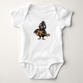 Body Oiseau noir mignon
