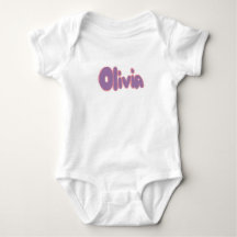 Olivia en lettres bulles