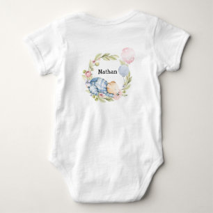 Body On Peut Attendre Le Baby shower Teddy Bear Garçon