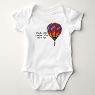 Body Onesy infantile avec le ballon à air chaud