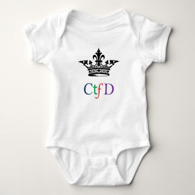 Body Onsie de bébé de CTFD (Devant)