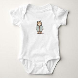 Body Ours à petite aquarelle mignon