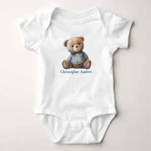 Body Ours en peluche personnalisé bébé garçon mignon ca