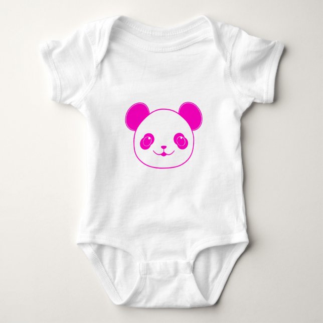 Body Ours rose Kawaii Panda (Devant)