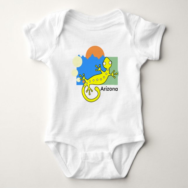 Body Outfit bébé Arizona | Bodysuit Lizard (Devant)