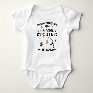 Body Pack My Diapers I'm Go Fishing with Daddy