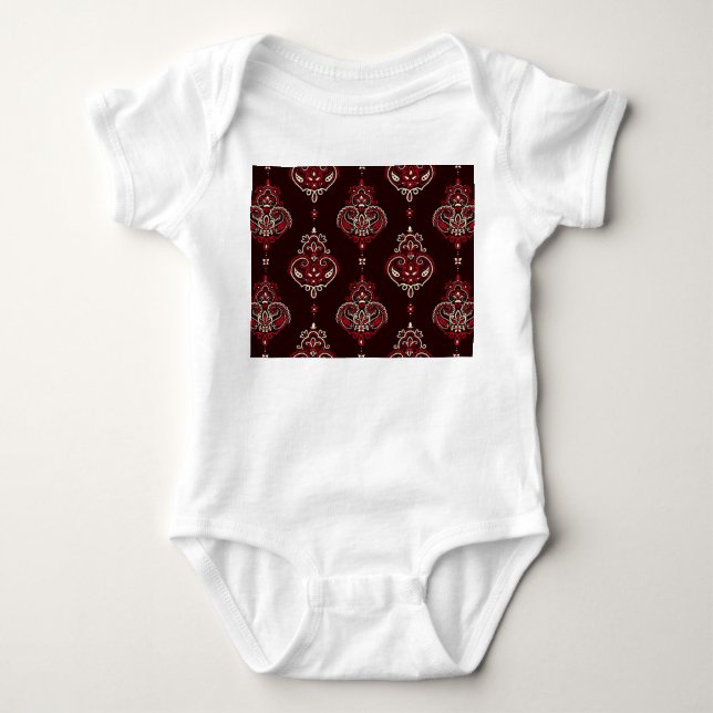 Body Paisley Bandana : Boho Vintage Print. (Devant)