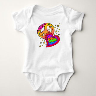Body Paix, Amour, Joy Baby Bodysuit