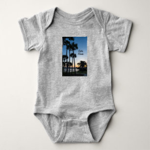 Body Palmiers Sunrise Destin Florida Baby Bodysuit