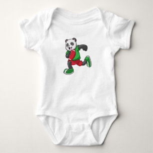 Body Panda au football avec équipement