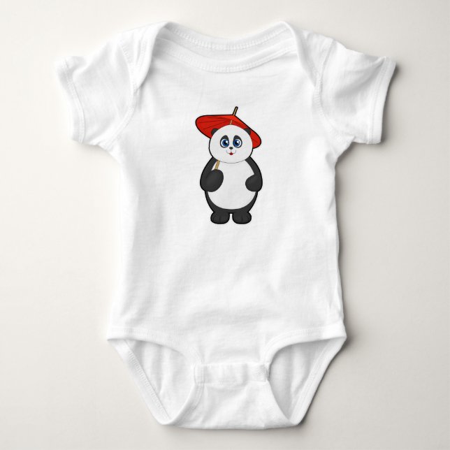 Body Panda avec parapluie (Devant)