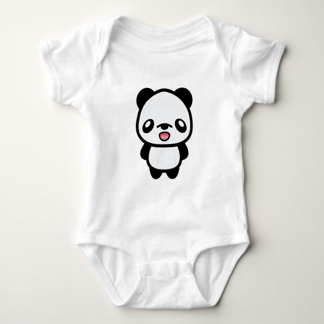 Body Panda Kawaii Heureux (Devant)