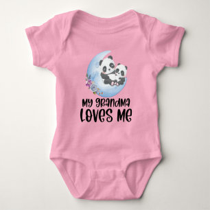 Body Pandas Fantaisistes 🐼 Cadeau pour Petit-Enfant