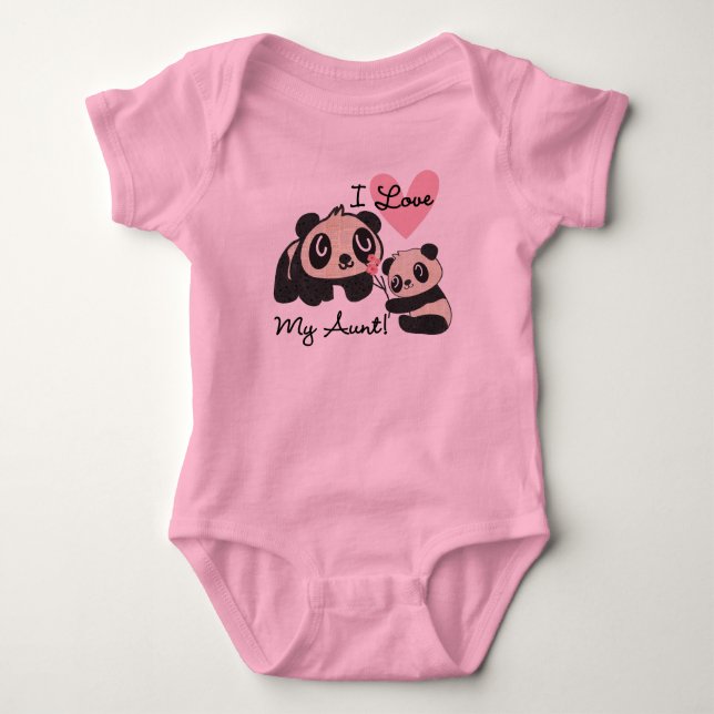 Body Pandas I Love My Tante (Devant)