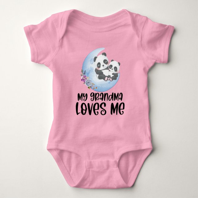 Body Pandas Whimsical 🐼 cadeau pour petit-enfant (Devant)