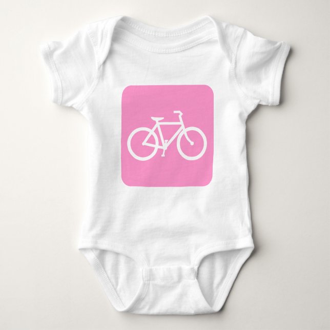 Body Panneau de vélo - Rose (Devant)