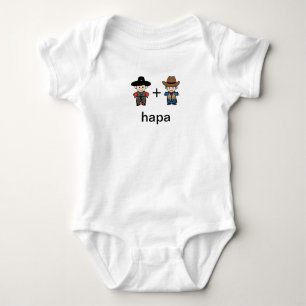 Body Papa coréen de Hapa et combinaison américaine de