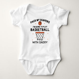 Body Papa de basket-ball   Amusant Basketball Anniversa