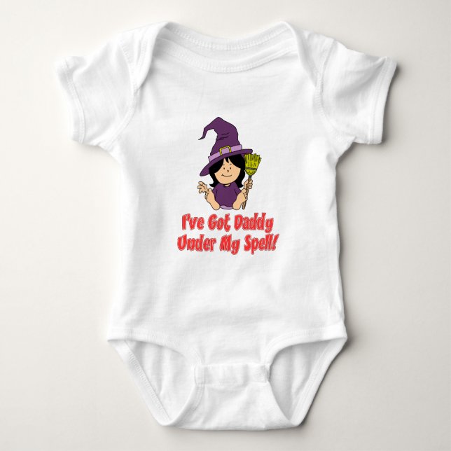 Body Papa Sous Mon Éperon Halloween Pour La Fille (Devant)