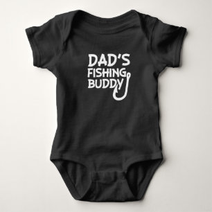 Body Papa's Fishing Buddy drôle de chemise bébé garçon