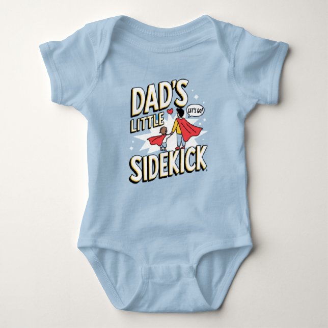 Body "Papa's lil side Kick" Vêtements pour bébés (Devant)