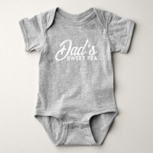 Body Papa's Sweet Pea Cute Girl Grey