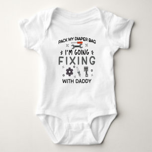 Body Paquet Diapeurs Je vais réparer avec papa, Mécaniq