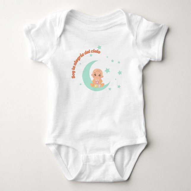 Body para bebé -soy la alegría del cielo baby strampler (Vorderseite)