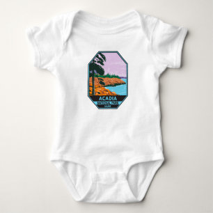 Body Parc national Acadia Maine Bar Harbour Vintage