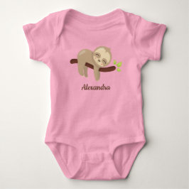 Body Paresseux mignon sur un arbre Illustration d'anima