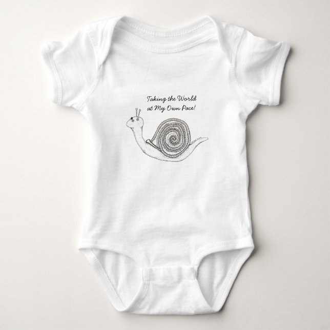 Body Pas de tortue Onsie/plante grimpante infantiles (Devant)