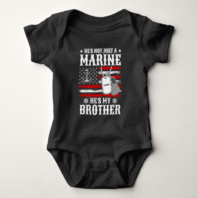 Body Pas seulement un Marine, c'est mon frère Patriotiq (Devant)