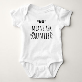 Body Pas signifie demander à Tante Mignonne Bébé Drôle