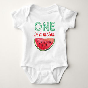Body Pastèque Un dans Melon Mignon Fille Garçon Été Béb